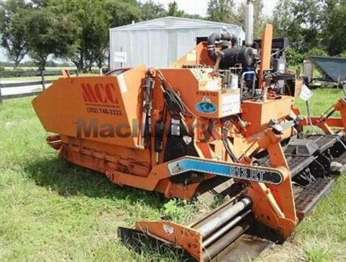 Product picture BOMAG PRO PAVER 813 MODEL GILCREST PROPAVER OPERATION, INSTRUCTIONS & PARTS MANUAL