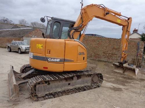 Product picture CASE CX75SR, CX80 CRAWLER EXCAVATORS SERVICE REPAIR MANUAL