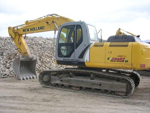 Product picture NEW HOLLAND E215 CRAWLER EXCAVATOR SERVICE REPAIR MANUAL